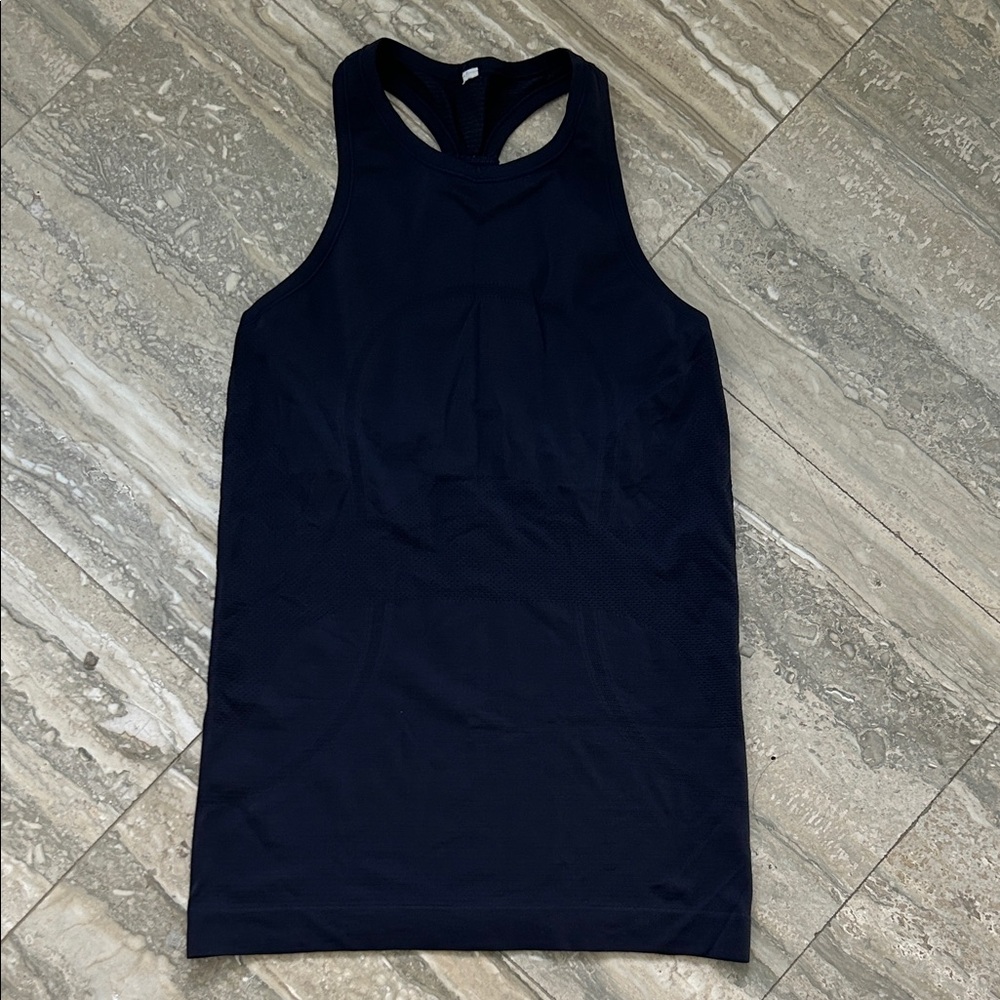 Lululemon Athletica Navy Tank Top size 4